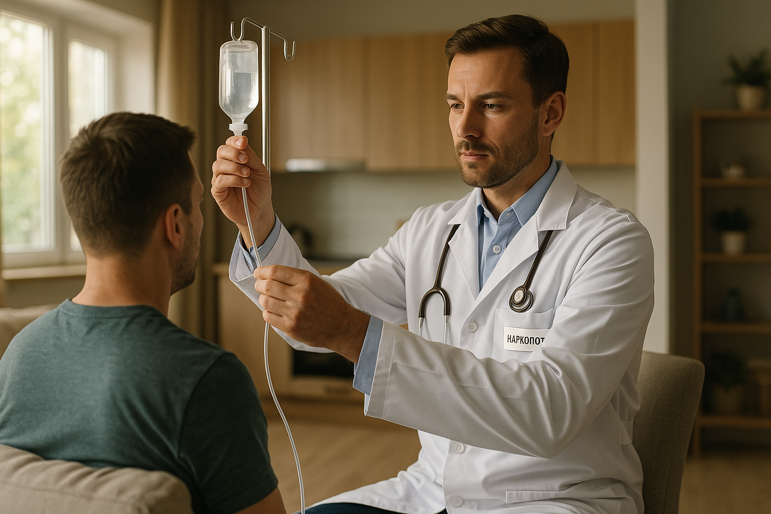 Капельница от  запоя VIP